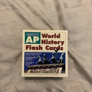 Barron’s AP World History Flash Cards